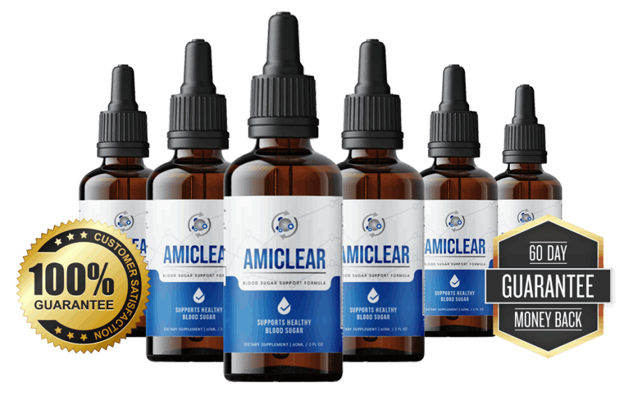 Amiclear Blood Sugar Supplement money back